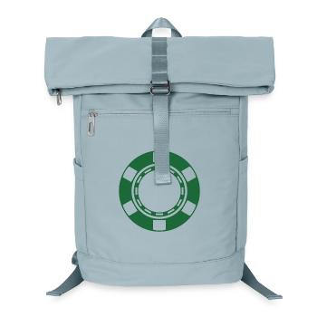 Casino Coin - Laptop Backpack - ice blue - Front
