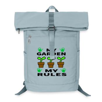 Garden - Laptop Backpack - ice blue - Front