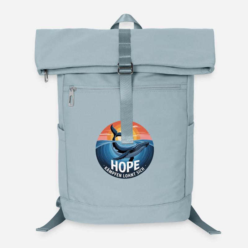 Hope/ Timmy der Wal in der Ostsee Laptop-Rucksack 