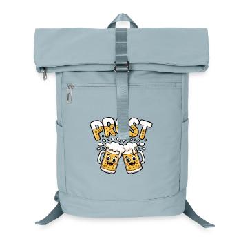 Santé : Double chope de bière Santé - Sac à dos ordinateur - bleu glacier - Devant