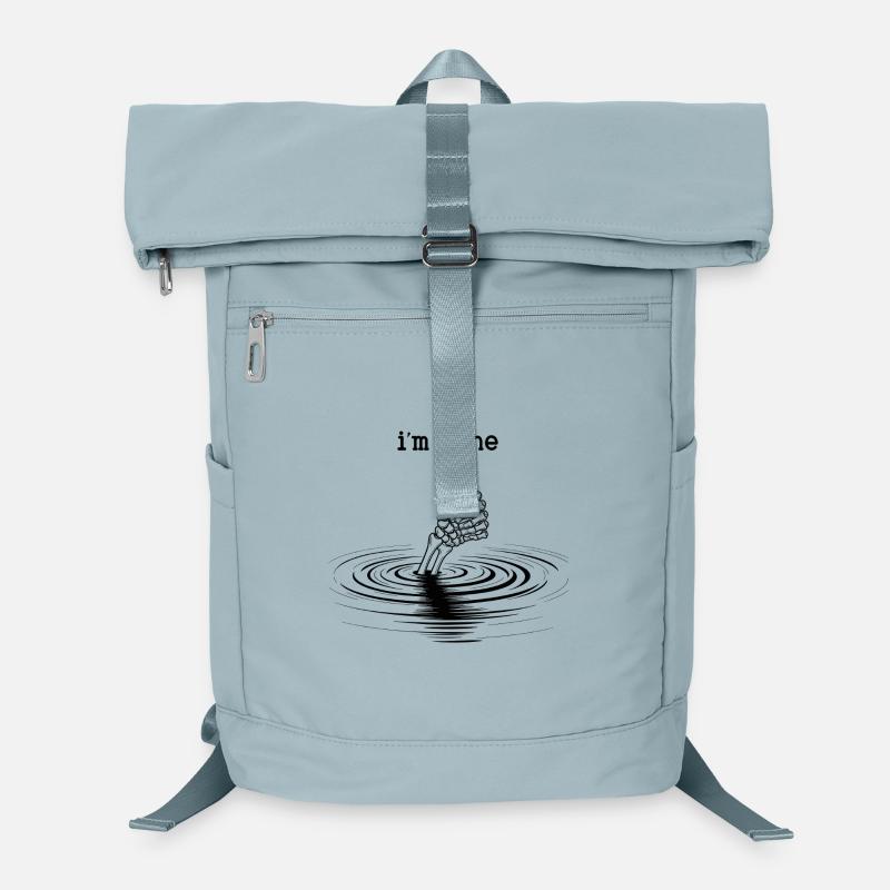 Thumbs up from water circles I'm fine Laptop Backpack