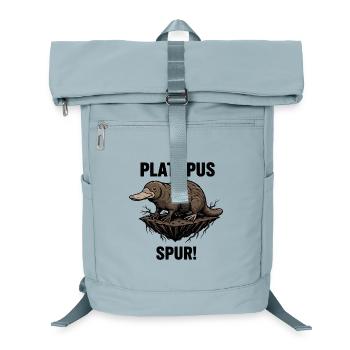 Platypus Spur Black Danger - Laptop Backpack - ice blue - Front