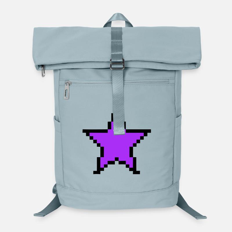 Pixel Stern 8-Bit Power Up Laptop-Rucksack 