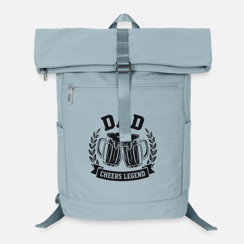 DAD CHEERS LEGEND Bier Logo für Väter Laptop-Rucksack 