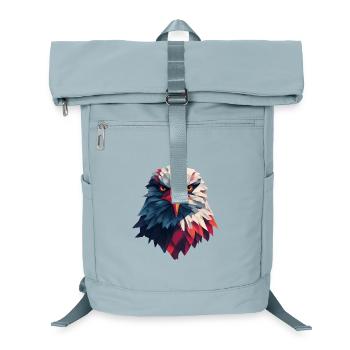 Majestic eagle piercing gaze - Laptop Backpack - ice blue - Front