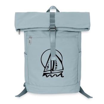 Sail - Laptop Backpack - ice blue - Front