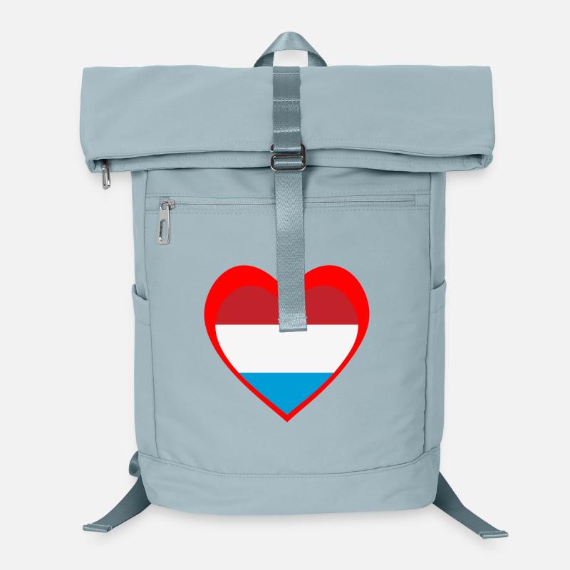 Rout Häerz Lëtzebuerg Laptop Backpack