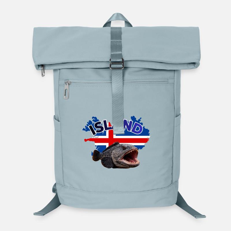 Steinbeißer Angeln Island  Laptop-Rucksack 