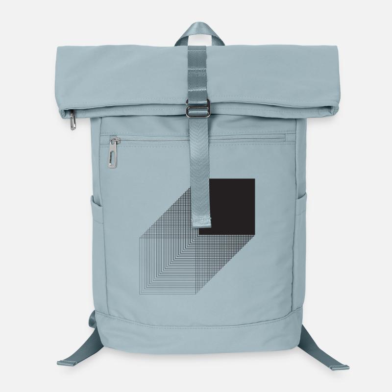 Bauhaus bold square design Laptop Backpack