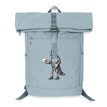 Livreur homard en costume - Sac à dos ordinateur - bleu glacier - Devant