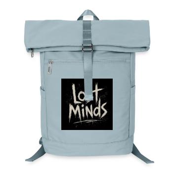 Lettrage grunge des Esprits Perdus - Sac à dos ordinateur - bleu glacier - Devant
