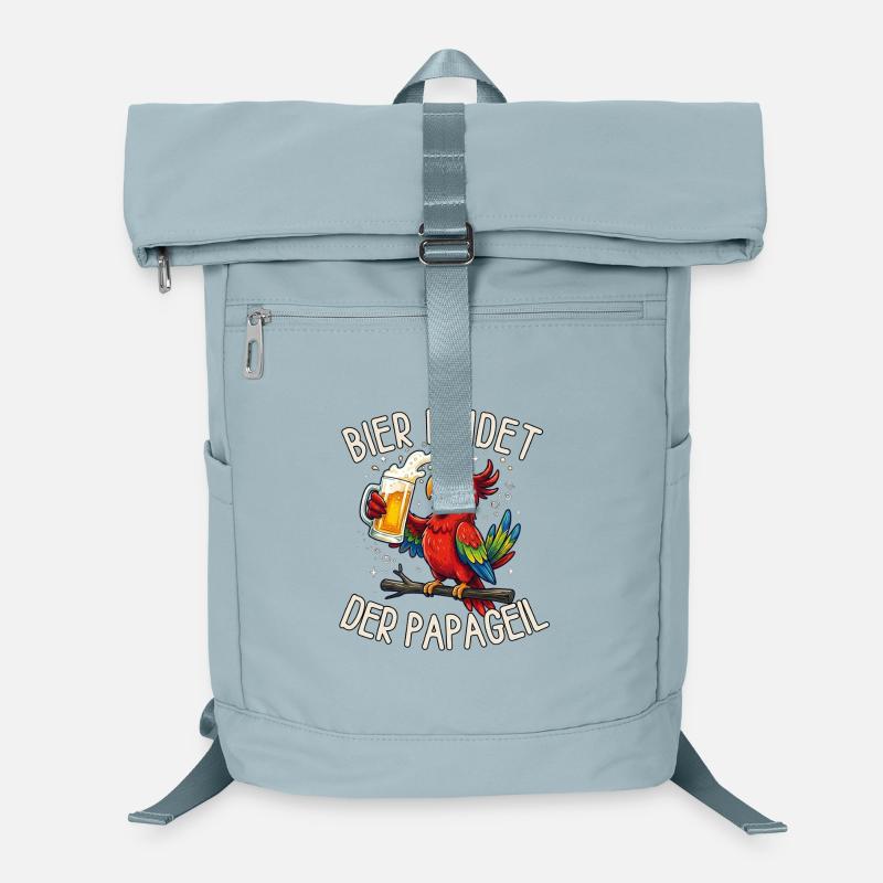 Bier findet Papageil Laptop-Rucksack 