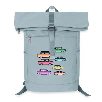 Autos - Laptop-Rucksack  - Eisblau - Vorne