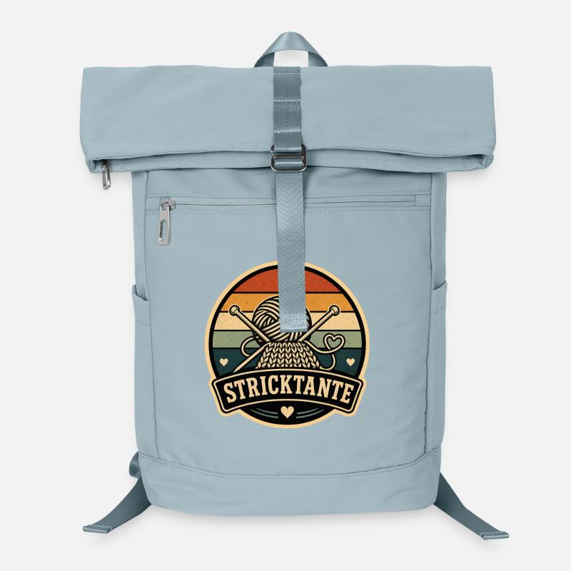 Stricktante Retro Laptop-Rucksack 