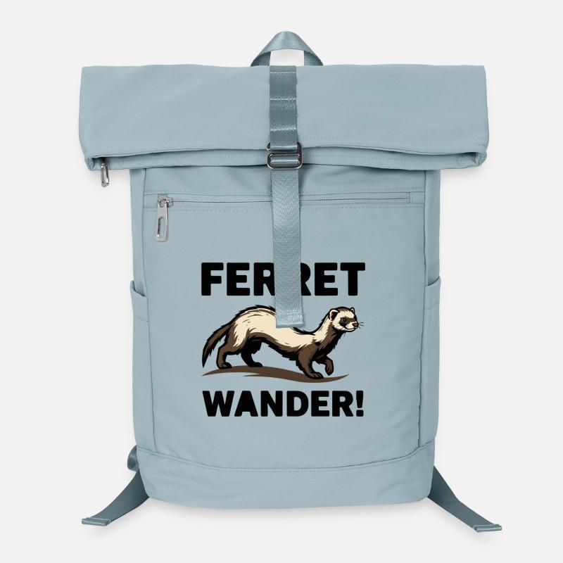 Ferret Wander Ferret Exploration Browsing Laptop Backpack