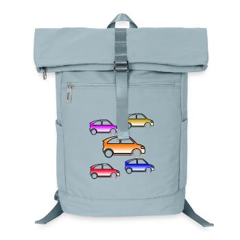 Autos - Laptop-Rucksack  - Eisblau - Vorne