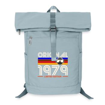 Originale Retro Limited Edition von 1979 - Laptop-Rucksack  - Eisblau - Vorne