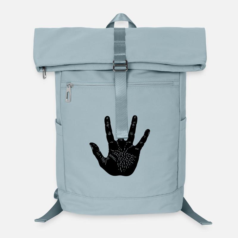 Handabdruck Laptop-Rucksack 