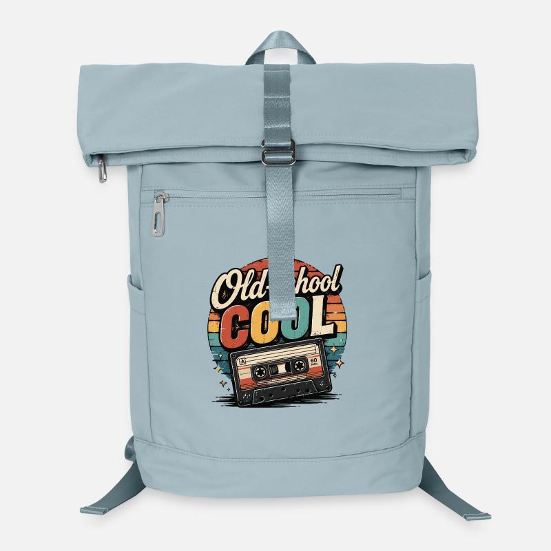 Retro Vintage Oldschool Cool Kassette Laptop-Rucksack 
