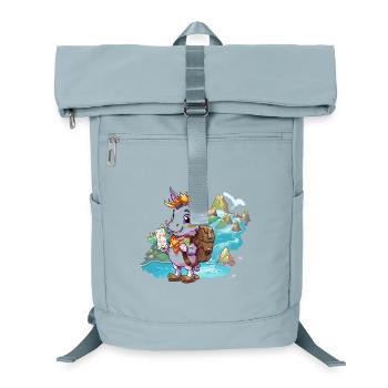 Coastal Adventure Goat - Laptop Backpack - ice blue - Front