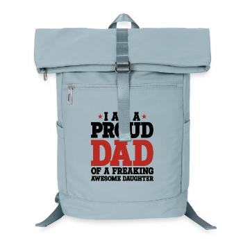 Père et fille - Sac à dos ordinateur - bleu glacier - Devant