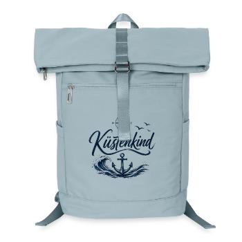 Küstenkind | Maritime Accessories und T-Shirts  - Laptop-Rucksack  - Eisblau - Vorne