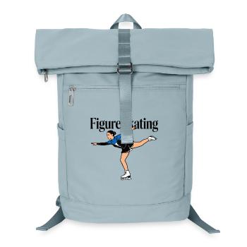 Eiskunstlauf - Laptop-Rucksack  - Eisblau - Vorne