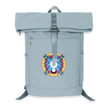 Portal der Energie - Laptop-Rucksack  - Eisblau - Vorne