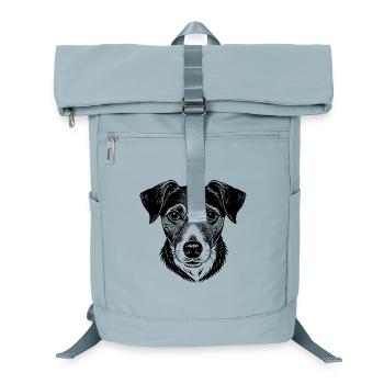 Tête de Jack Russel - Sac à dos ordinateur - bleu glacier - Devant
