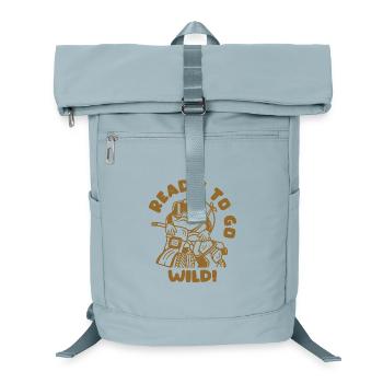Prêt pour la plongée sauvage - Sac à dos ordinateur - bleu glacier - Devant