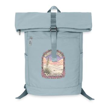 White Sands National Park, USA, New Mexico Hiking - Laptop Backpack - ice blue - Front