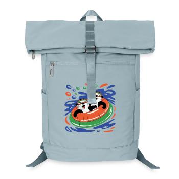 Équipage de la Loutre Drôle - Sac à dos ordinateur - bleu glacier - Devant