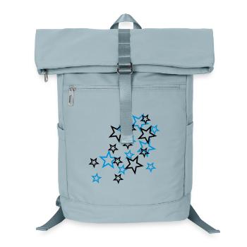 stars - Laptop Backpack - ice blue - Front
