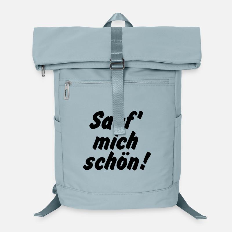 Sauf mich schön - Sac à dos ordinateur - bleu glacier