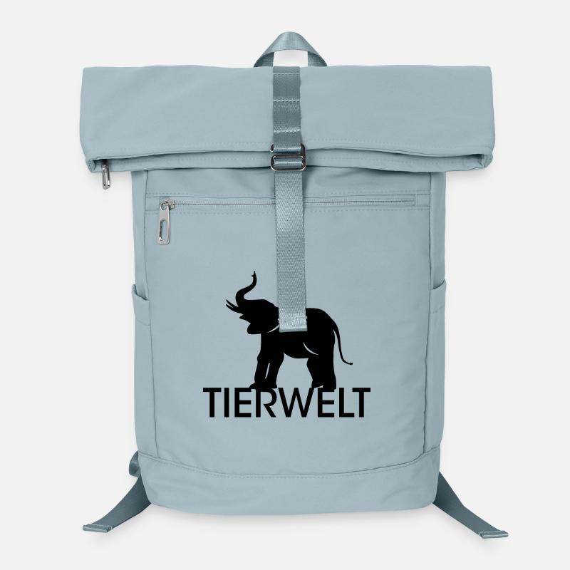 Tierwelt Elefant Elefanten Tiere Symbol Logo icon Laptop-Rucksack 