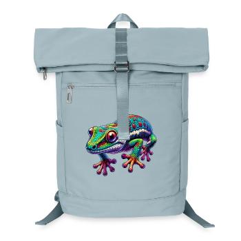 Gecko - Laptop Backpack - ice blue - Front