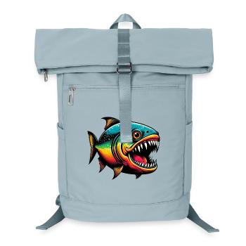 Piranha - Laptop Backpack - ice blue - Front