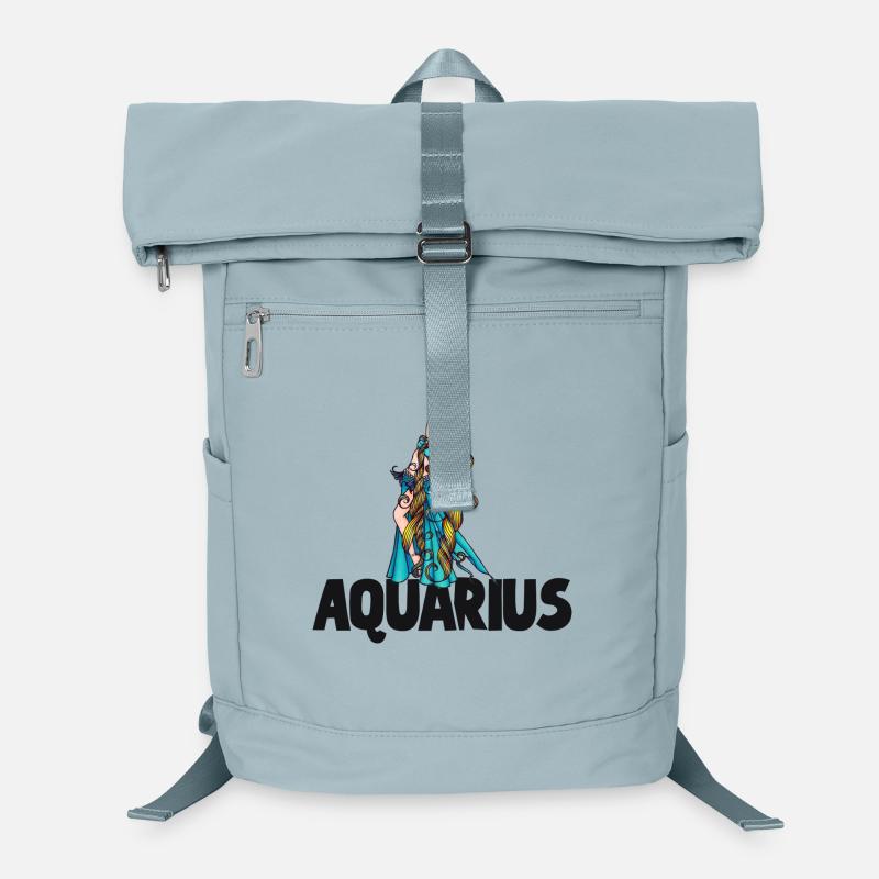 Wassermann-Jungfrau im Aqua-Flow Laptop-Rucksack 