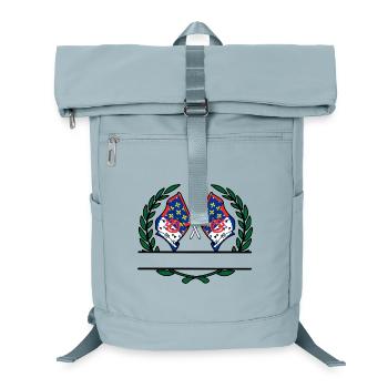Pays_de_la_Loire_lauwerkrans - Laptop Backpack - ice blue - Front