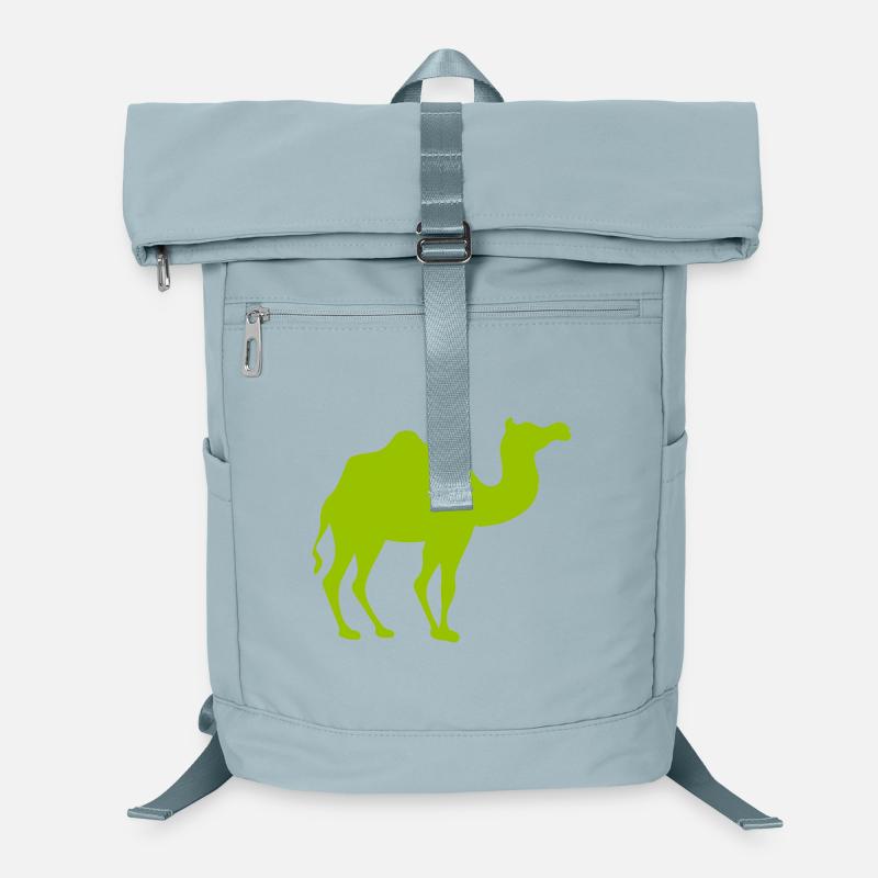 Glowing Camel Silhouette Laptop Backpack
