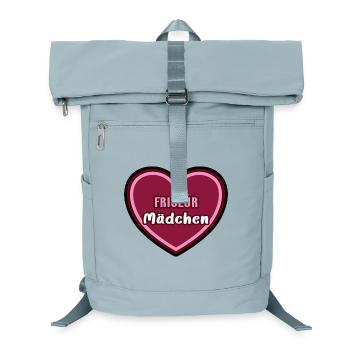 Hairdresser Hairdresser Girl Child Trainee Trainee - Laptop Backpack - ice blue - Front