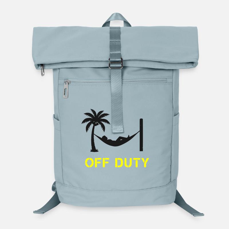 Hammock Off Duty Saying Laptop Backpack