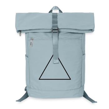 Symbol triangle equilateral - Laptop Backpack - ice blue - Front