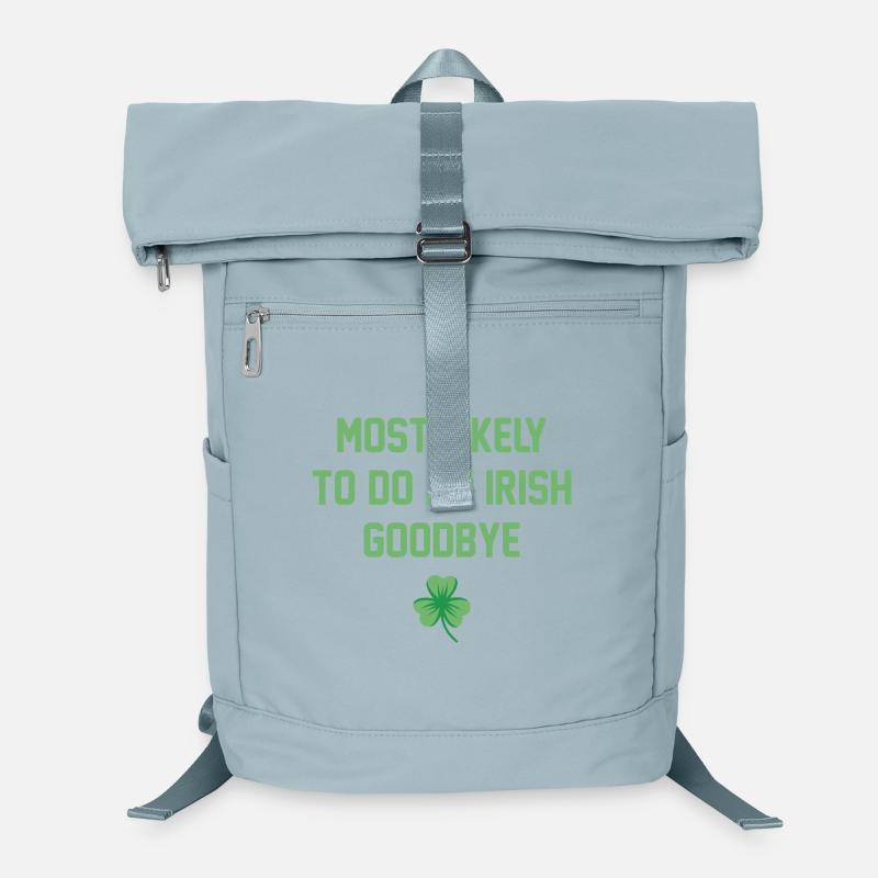 Irish Goodbye Shamrock Tee Laptop Backpack