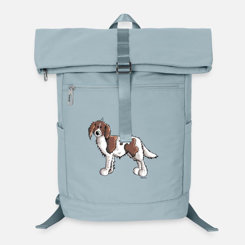 Knuffiger Münsterländer Laptop-Rucksack 