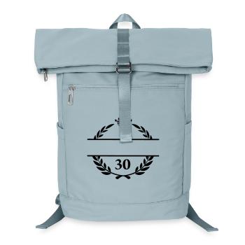 Bannière de nom Lauwerkrans avec le numéro 30 - Sac à dos ordinateur - bleu glacier - Devant