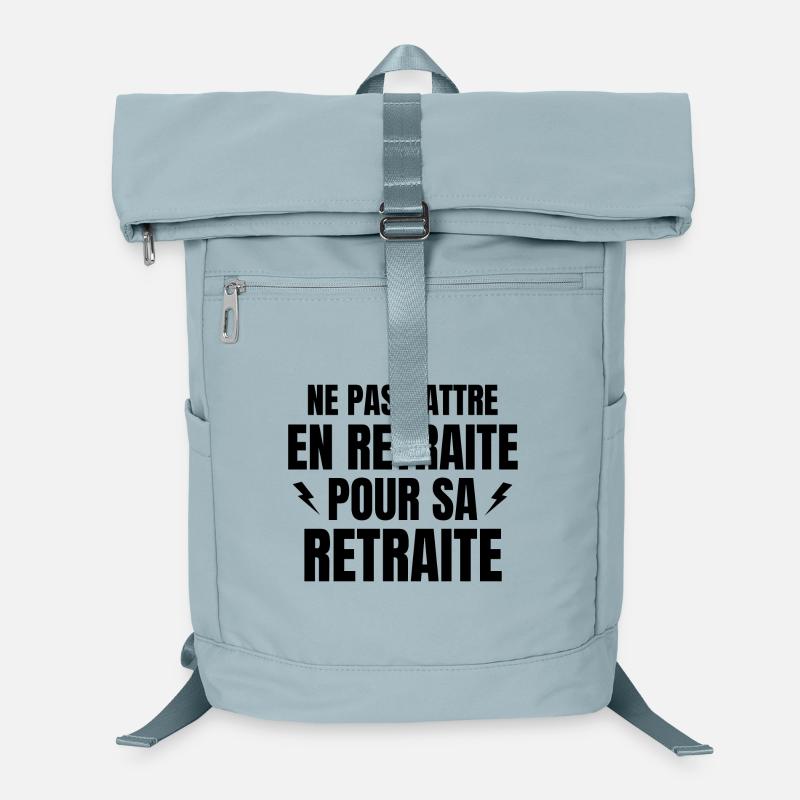 retraite, réforme des retraites, retraitée Sac à dos ordinateur