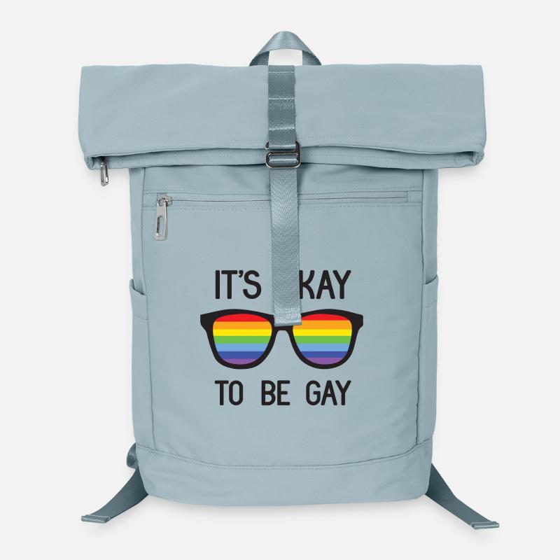 Pride Month - Es ist okay, schwul zu sein Laptop-Rucksack 