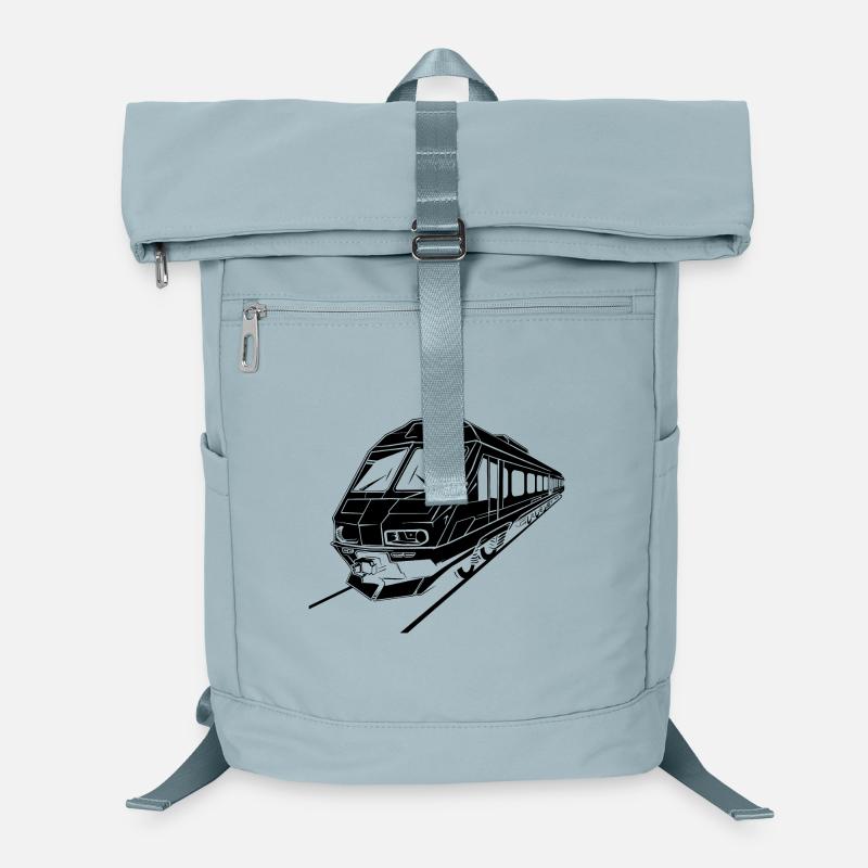 Graphismes de train Sac à dos ordinateur