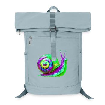 Schnecke - Laptop-Rucksack  - Eisblau - Vorne